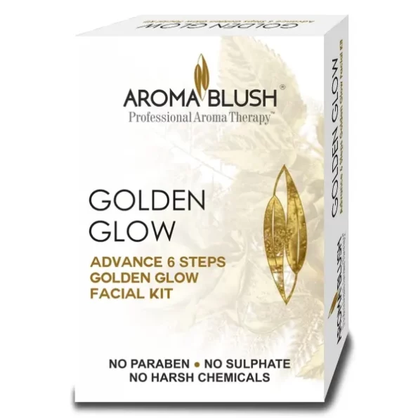 Aroma Blush Golden glow Advanced Facial Kit (6Steps) 65gm, Herbkart8t761h77i34BrL.webp, Herbkart8t761h77i34BrL