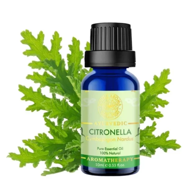 Divine Aroma Citronella Essential Oil 10ml available on Herbkart