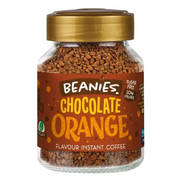 Beanies | Instant Flavored Coffee Chocolate Orange, 50 g available on Herbkart