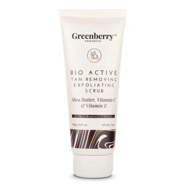 Greenberry Organics Bio Active Tan Removal & Exfoliating Scrub, 120 Grams, Herbkart8t751dDsQ4gyeL.webp, Herbkart8t751dDsQ4gyeL