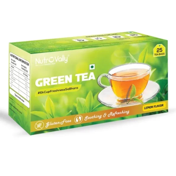 Nutrovally - Green Tea Lemon For Weight Loss, 25 Pcs - 100 Gm, Herbkart8t771nDqDPyakL.webp, Herbkart8t771nDqDPyakL