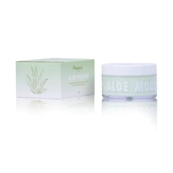 Mimaco Selfcare ALOE MOUSSE face moisturiser 55g available on Herbkart