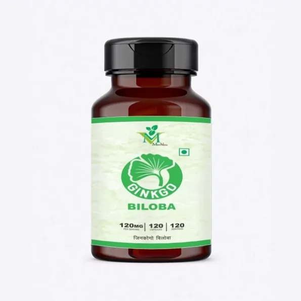 Mint Veda Ginkgo Biloba 120mg for Better Concentration, Memory & learning | Helps Anxiety & Stress | Healthy Blood Circulation - 120 Veg Capsules, Herbkart8t7615rTE7n0hL.webp, Herbkart8t7615rTE7n0hL