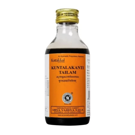 Kottakkal ayurveda Kuntalakantitailam -200 Ml, Herbal Combination For Healthy Hair, Pack Of 1