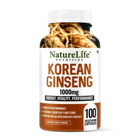 NatureLife Nutrition Korean Ginseng 1000mg, 100 Veg Capsules, Herbkart8t761qxorNRstL.webp,