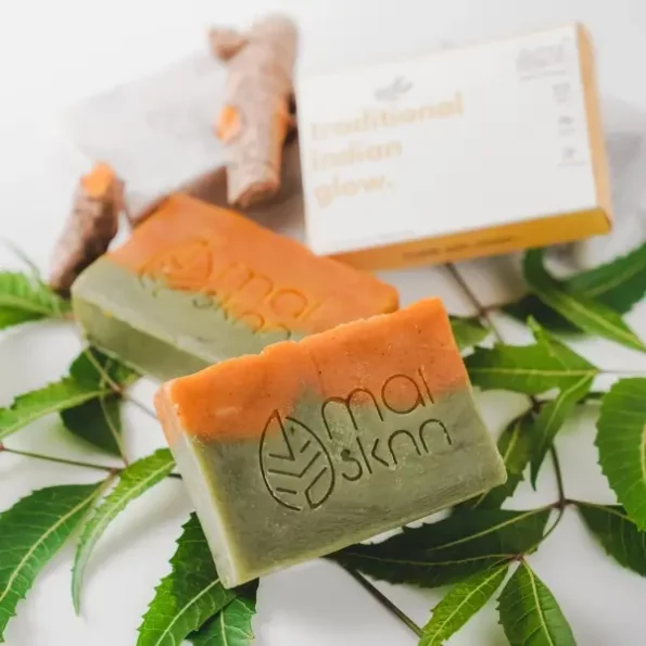 MAI SKNN Organic Soap Haldi Neem 100gm, Herbkart8t781BiJGjHmsL.webp, Herbkart8t781BiJGjHmsL