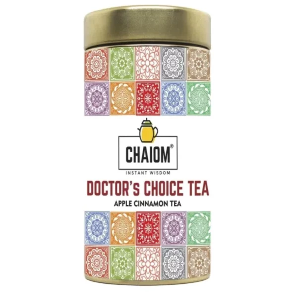 Doctors choice, Apple Cinnamon Herbal Tea Tisanes- 100gm loose tea available on Herbkart