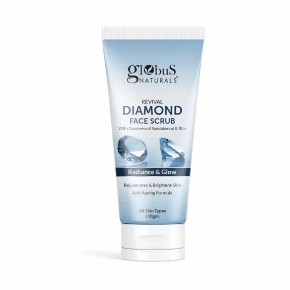 Globus Naturals Revival Diamond Face Scrub, 100 ml, Herbkart8t751CNK0tHUxL.webp,