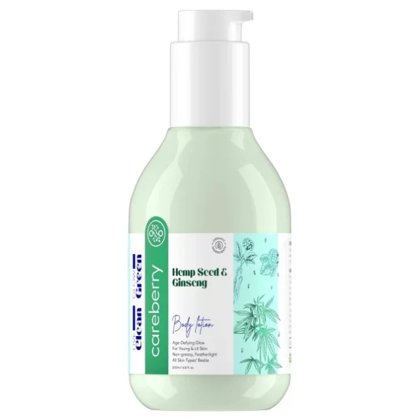 Careberry Hemp Seed & Ginseng Anti-Aging Body Lotion - 200ml, Herbkart8t761uQDRE1O7L.webp, Herbkart8t761uQDRE1O7L