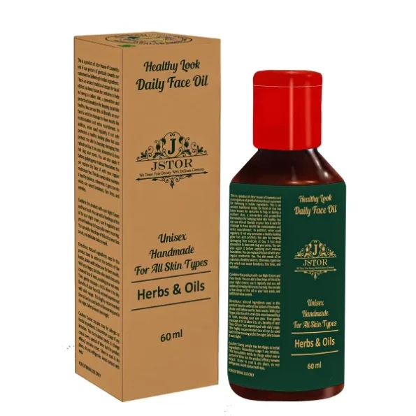 JSTOR Unisex Daily Face Oil Paraben SLS Free handmade - 60ml, Herbkart8t781sAj1wM0kL.webp, Herbkart8t781sAj1wM0kL