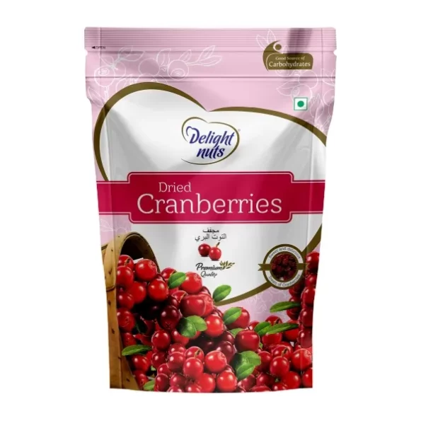 Delight Nuts Dried Cranberries-200gm available on Herbkart