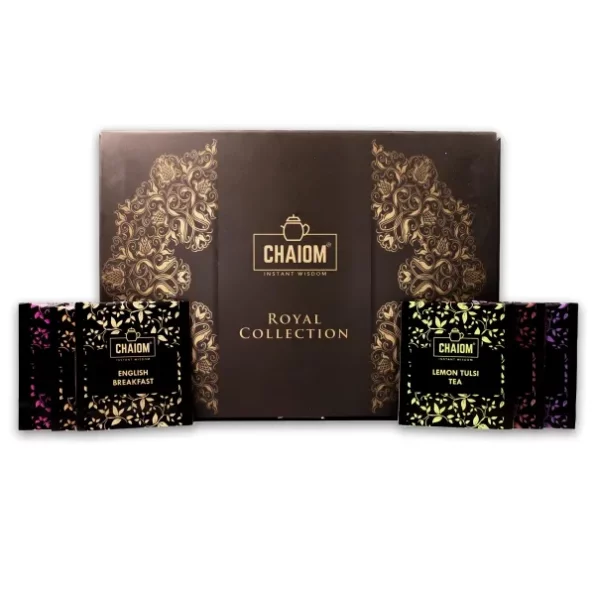 CHAIOM - Royal Collection Gift Set, 6 Assorted Tea Gift Box available on Herbkart