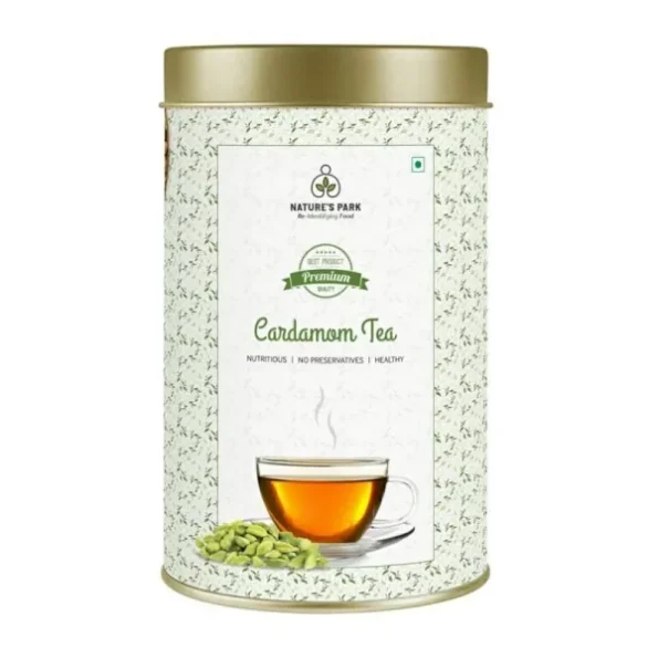 Nature's Park Black Tea (Cardamom, 100 Gm) available on Herbkart