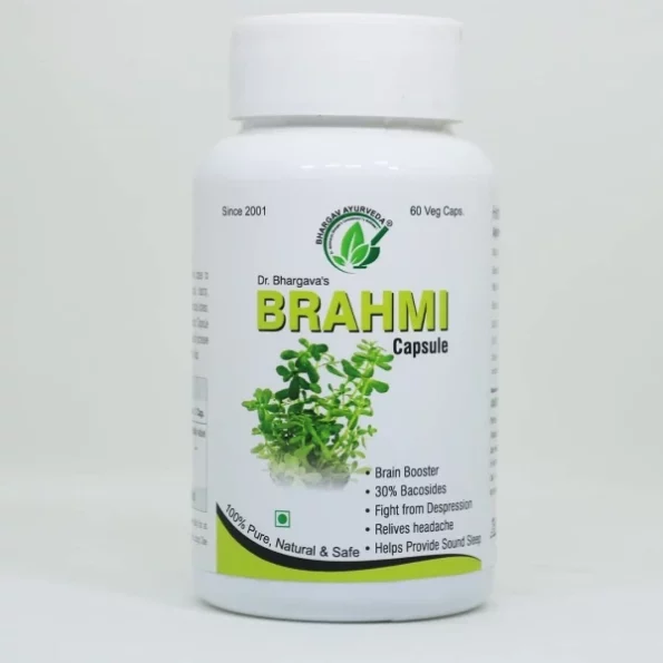 Dr.Bhargav's I Brahmi Capsule 60 Capsules available on Herbkart