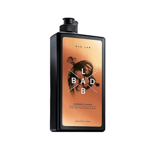 Bad Lab 3-in-1 Caveman Cleaner for Face, Body & Hair, 400ml available on Herbkart