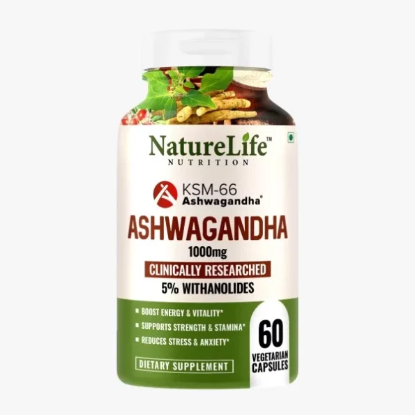 Nature Life KSM - 66 Pure Ashwagandha -60 Veg Capsules, Herbkart8t761BzMEbi48L.webp, Herbkart8t761BzMEbi48L