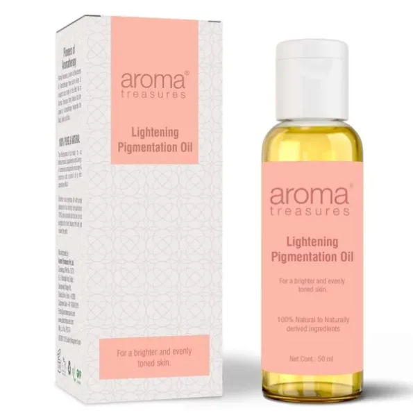 Aroma Treasures Lightening Pigmentation Oil available on Herbkart