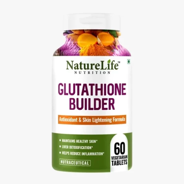 Naturelife Nutrition Glutathione Builder With Vitamin C,E,B6 & Curcumin Alpha Lipoic Acid, Antioxidant - 60 Veg Tablets, Herbkart8t761PsYfYNgDL.webp, Herbkart8t761PsYfYNgDL