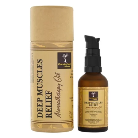Charming Aura- Deep Muscles Relief Aromatherapy Oil- Alleviate Painful Muscle Aches, Removes Toxins, Reduces Soreness & Swelling in Muscles, Moisturizing, Soothing Aroma