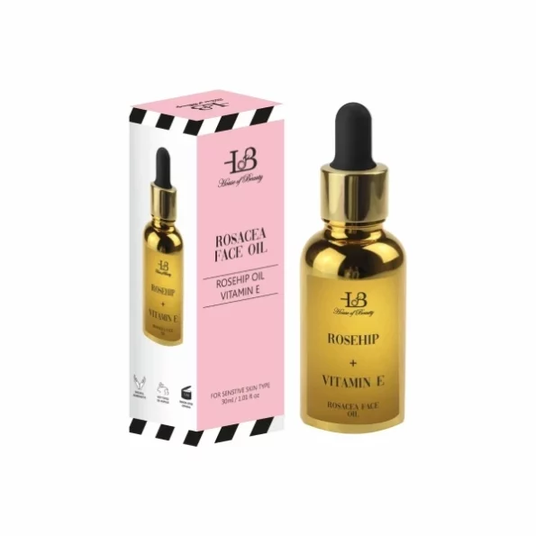 HOUSE OF BEAUTY Rosacea Face Oil - Rosehip Oil with Vitamin E (30ml), Herbkart8t761M20BOFzm-L.webp, Herbkart8t761M20BOFzm L