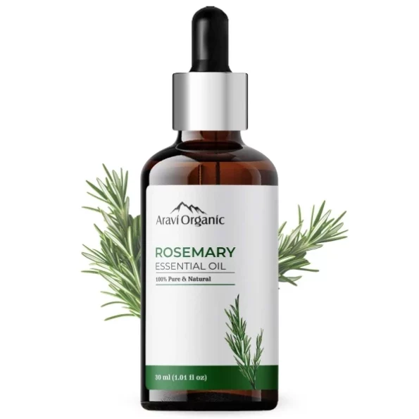 Aravi Organic Rosemary Essential Oil - 30 ml available on Herbkart