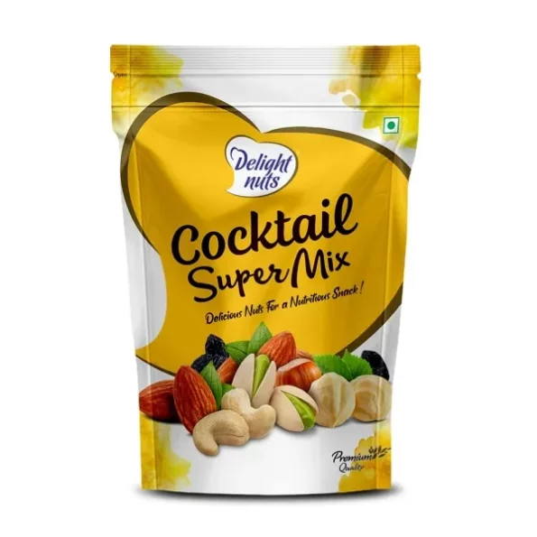 Delight Nuts Cocktail Super Mix 200g available on Herbkart