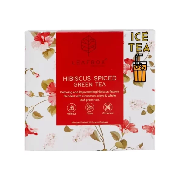 Leafbox Hibiscus Iced Green Tea, 36 Grams, Herbkart8t771nR-k8X4-L.webp, Herbkart8t771nR k8X4 L