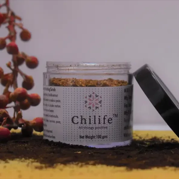 Chilife Ultra Hydrating Coffee & Cocoa Body Polishing Scrub -100 gms available on Herbkart