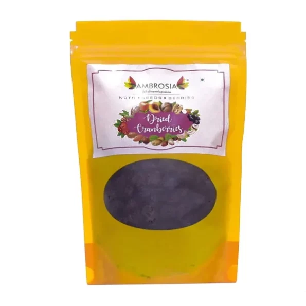 Ambrosia Dried Cranberry Wholes 250g available on Herbkart