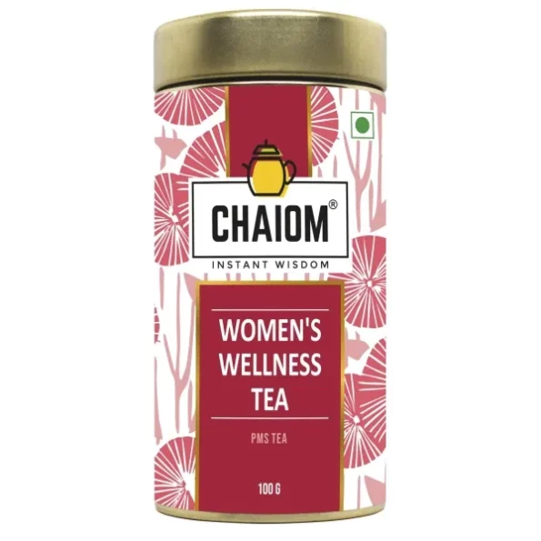 ChaiOm - Women's Wellness PMS Tea 100gm available on Herbkart