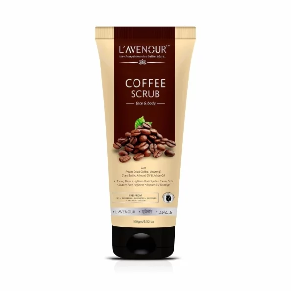 L'avenour Coffee Scrub - 100gm available on Herbkart