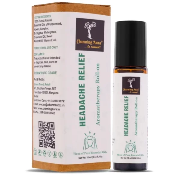 Charming Aura Headache Relief Aromatherapy Roll-on 10ml, Herbkart8t771I20MIqgDtL.webp, Herbkart8t771I20MIqgDtL