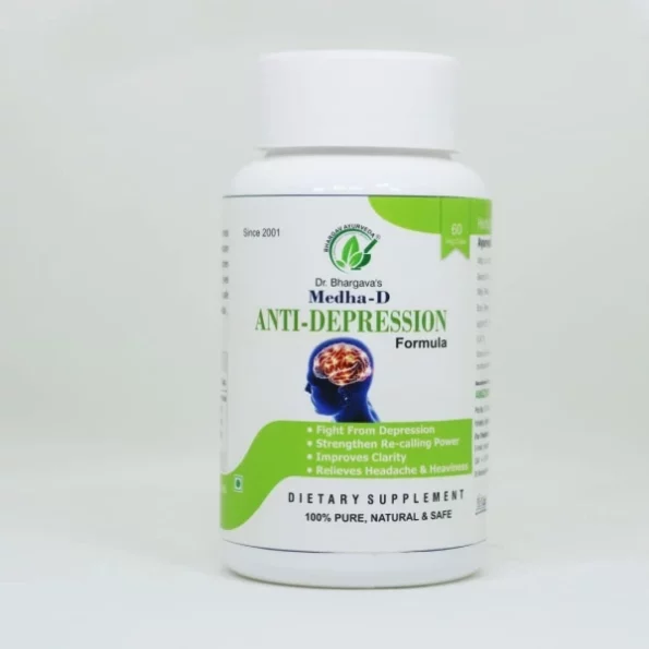 Dr.Bhargav's Medha-D Capsules 60 Capsules available on Herbkart