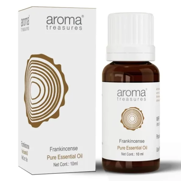 Aroma Treasures Frankincense Essential Oil - 10ml available on Herbkart