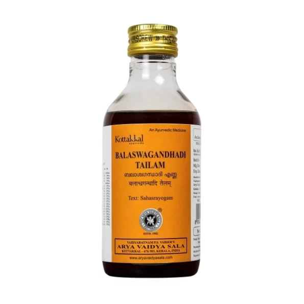 Kottakkal Ayurveda Balaswagandhadi Tailam - 200ml available on Herbkart