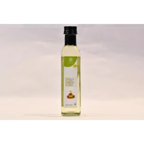 Natuur - Pure Castor Oil 250 ml | Cold-Pressed Oils | Unrefined | Rich in Omega-9 | All-Natural and Soothing Hair Oil, Herbkart8t761836bnAU-L.webp, Herbkart8t761836bnAU L