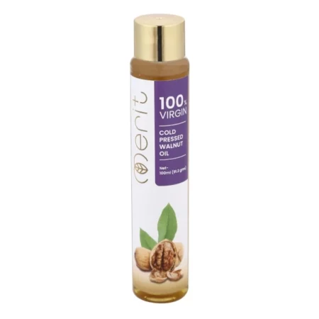 Merit Plus Cold Pressed 100 ML Walnut Oil | 100% Pure Edible Oil | Rich in Omega-3 for Thyroid Massage, Hair Care, and Salad Dressing | Chemical-Free