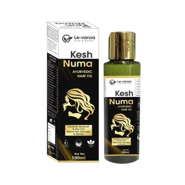 Levanza Food & Herbals Keshnuma Ayurvedic Hair Oil 100ml, Herbkart8t781WMZSi14xL.webp,