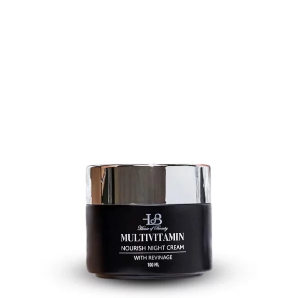 HOUSE OF BEAUTY Multivitamin Nourish Night Cream with Revinage (100 ML) available on Herbkart