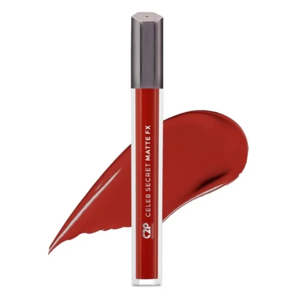 C2P Pro Liquid Lipstick Waterproof Matte Orange Lipsticks (Liquid Lipstick Bipasha, 2 ml), Herbkart8t741E6xU5YVaL.webp,