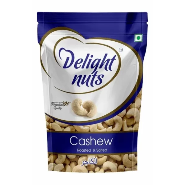 Delight Nuts Cashews Roasted & Salted- 200gm available on Herbkart