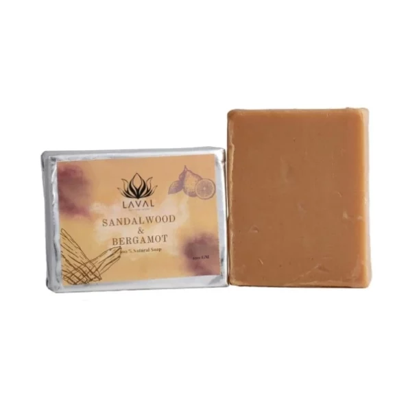 Laval sandalwood and bergamot soap available on Herbkart