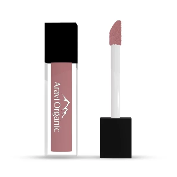 Aravi Organic Pop-Pink Soft Matte Long Stay Lipstick - 1.5 ml, Herbkart8t751Q5sppN92L.webp, Herbkart8t751Q5sppN92L