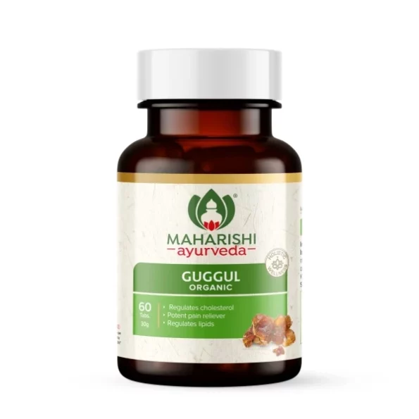 Maharishi Ayurveda Organic Guggulu Tablets - 60 Tablets available on Herbkart