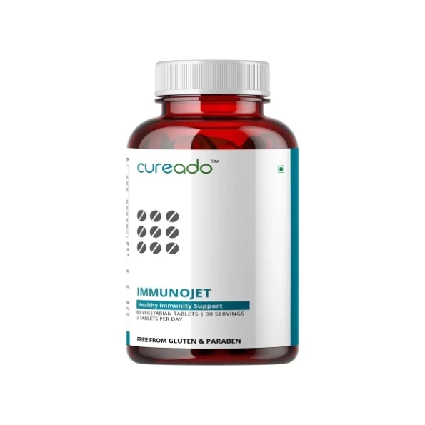 Cureado Immunojet Ayurvedic Immunity Booster & General Well-Being Tablets (60 Tablets), Herbkart8t771jNmxxQs20L.webp,