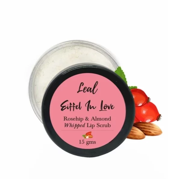 Leal Cosmetics Lip Scrub - 15 Gm (Eiffel in Love) available on Herbkart