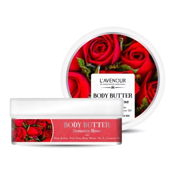 L'avenour Romantic Rose Body Butter - 200ml available on Herbkart