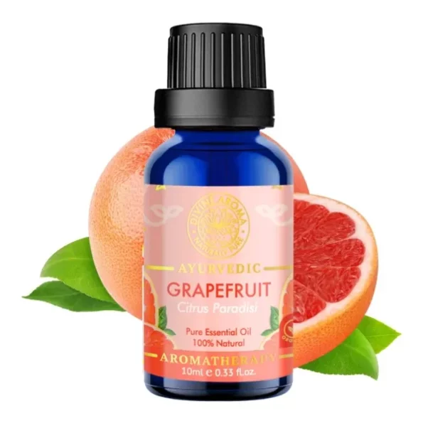 Divine Aroma Grapefruit 100% PURE & Natural Essential Oil available on Herbkart