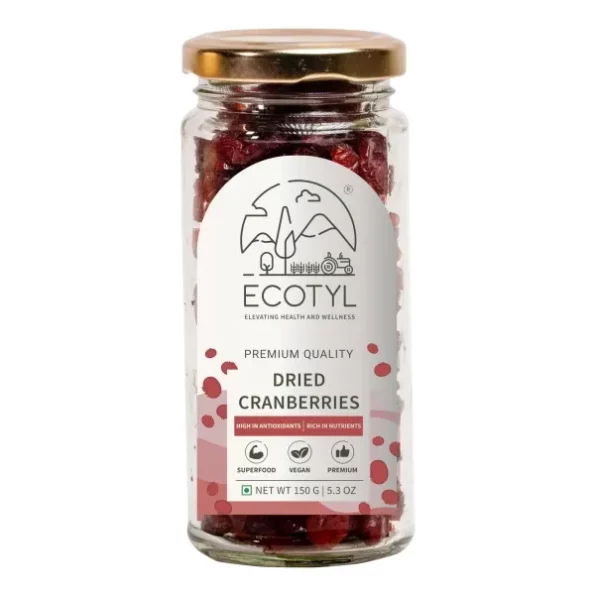 Ecotyl Dried Cranberries, 150g, Herbkart8t771zcJvFT0QL.webp, Herbkart8t771zcJvFT0QL