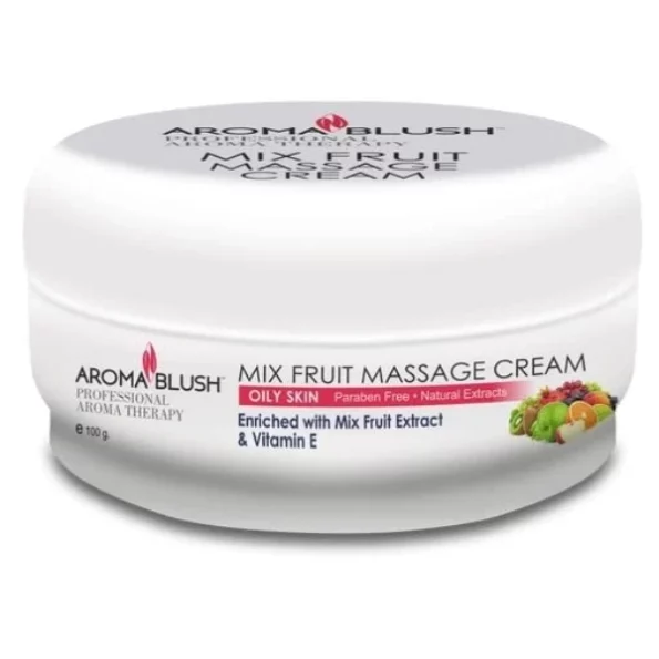 AROMA BLUSH Revitalize Oily Skin Mix Fruit Massage Cream - 100gm, Herbkart8t7417USi9qS4L.webp, Herbkart8t7417USi9qS4L